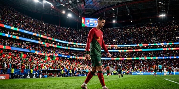 Portugal empata na estreia e atuação de Ronaldo divide opiniões (Imagem gerada por inteligência artificial)