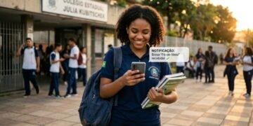 Quanto cai na conta de alunos que recebem o pé-de-meia?