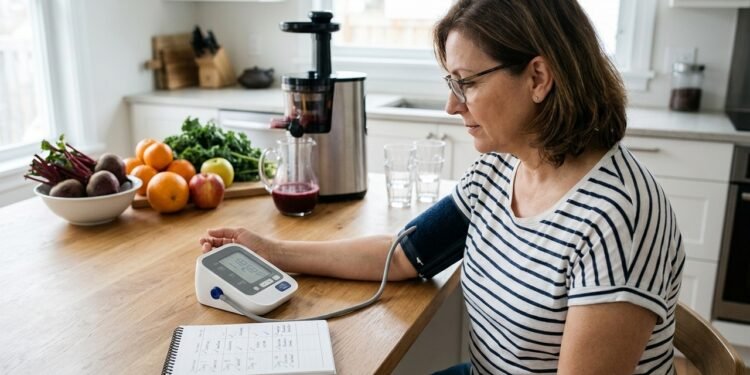 O suco de beterraba pode reduzir a pressão em algumas pessoas