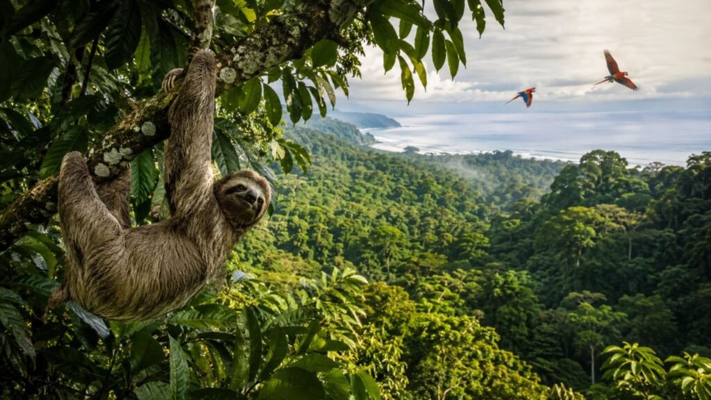 Costa Rica incrível revela o santuário animal onde floresta, mar e vulcões ditam a vida selvagem