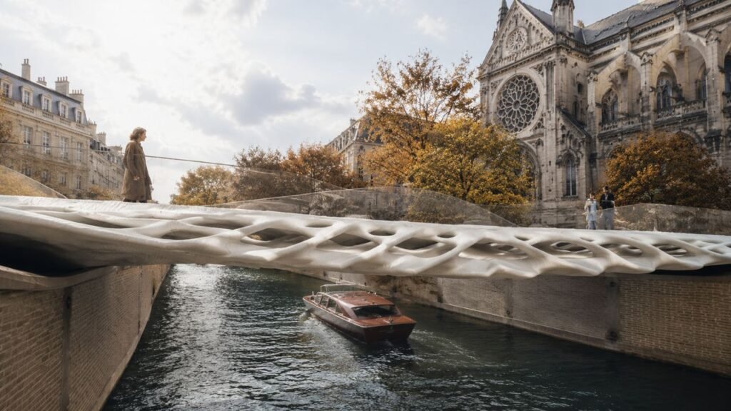 Pesquisadores da Universidade da Pensilvânia projetaram uma ponte 3D que absorve 142% mais CO2 graças à sua estrutura inspirada em ossos humanos