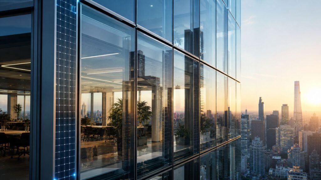 Pesquisadores chineses criam janelas solares transparentes que concentram 38% da luz e requerem 75% menos células fotovoltaicas