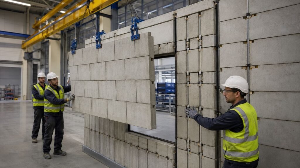 Pesquisadores austríacos projetam paredes de tijolos reutilizáveis que podem ser desmontadas e reconstruídas sem danos, reduzindo as emissões em até 60%