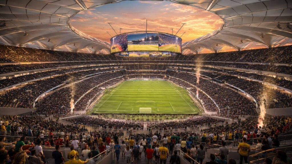 Os 16 estádios da Copa de 2026 que estão impressionando torcedores e mudando o padrão do futebol