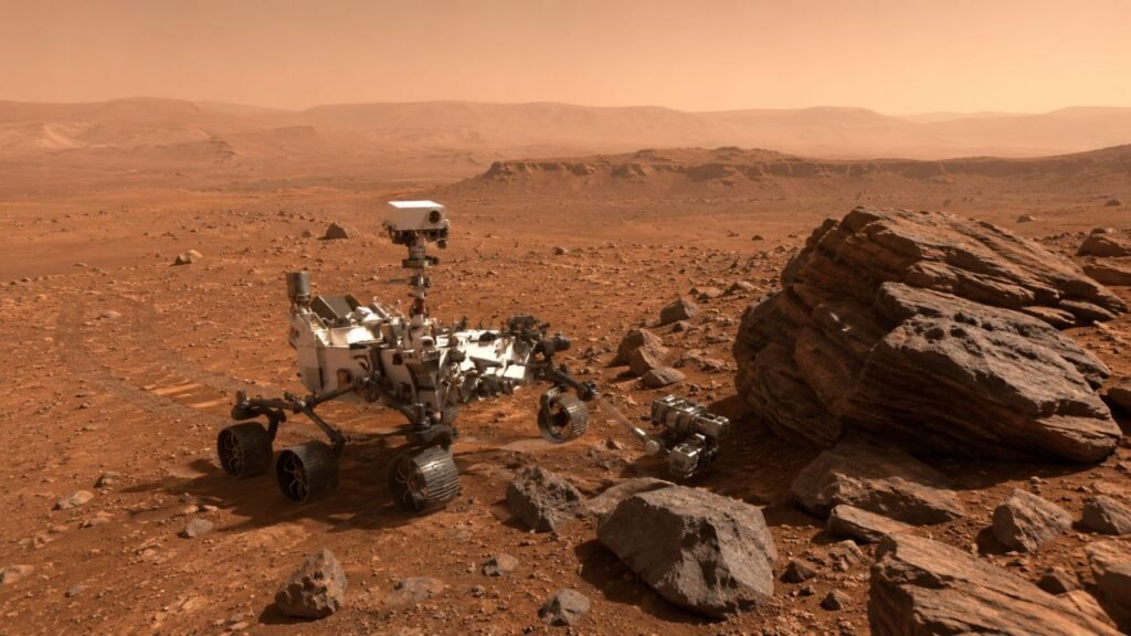Rover da NASA faz selfie histórica ao lado de rochas gigantescas em Marte