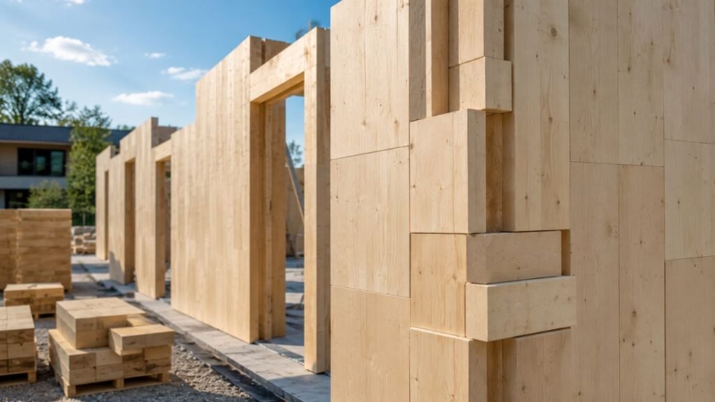 Uma startup alemã desenvolve blocos de madeira que se encaixam como LEGO e permitem construir casas sem argamassa ou parafusos