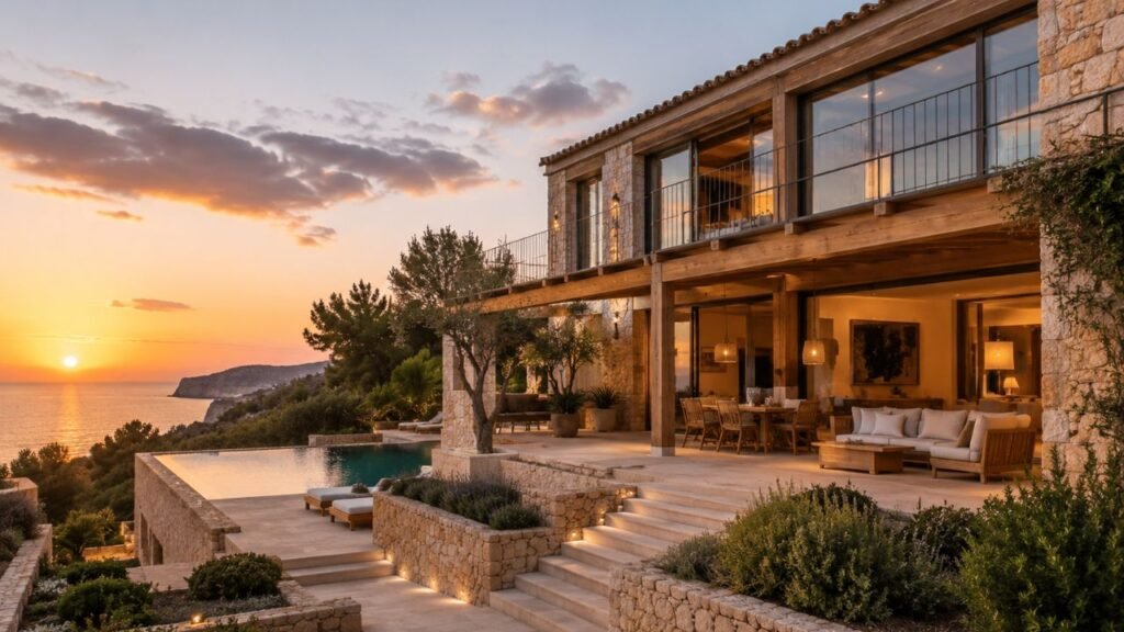 Casas de luxo em Maiorca unem tradição mediterrânea, design moderno e sustentabilidade