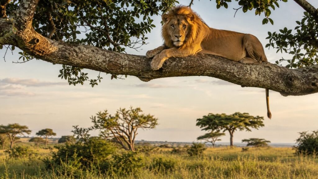 Esses animais de Uganda mostram como força, inteligência e adaptação garantem a sobrevivência na África