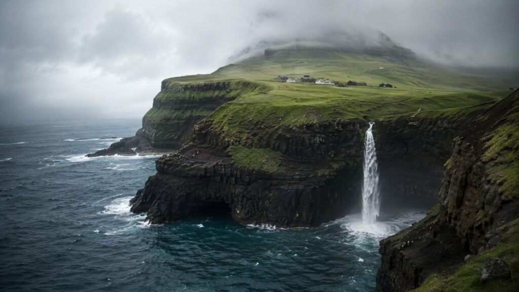 As Ilhas Faroé escondem penhascos gigantes e paisagens que parecem o fim do mundo na Europa