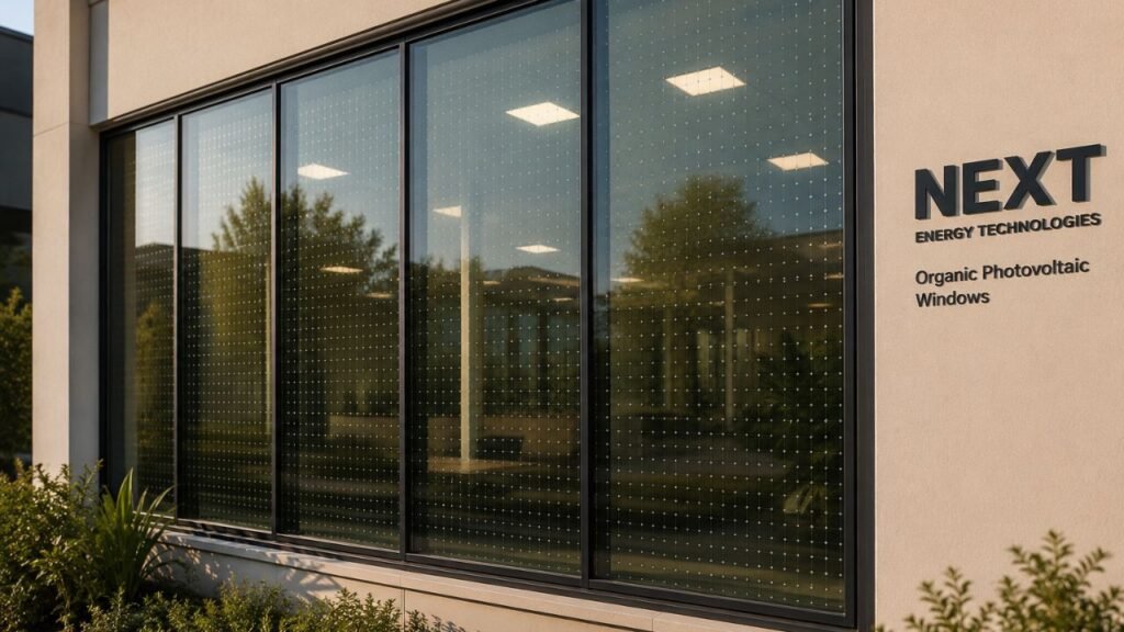 Empresa americana fabrica as maiores janelas fotovoltaicas orgânicas totalmente transparentes do mundo