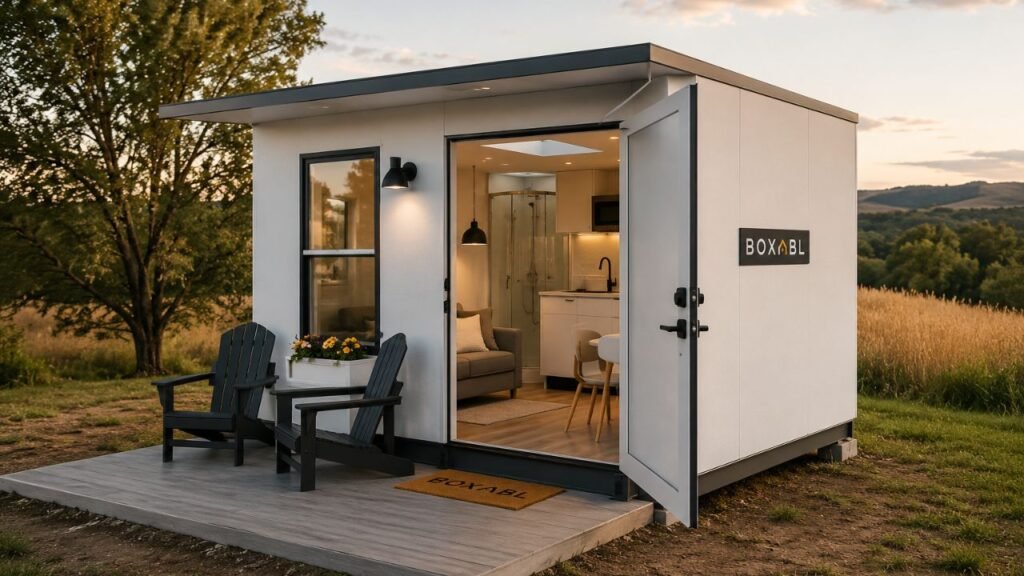A nova Boxabl Baby Box é uma microcasa dobrável que pode ser montada em apenas 60 minutos