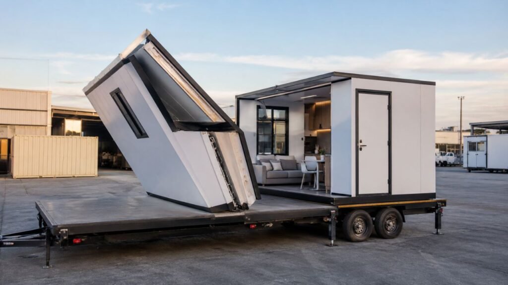A nova Boxabl Baby Box é uma microcasa dobrável que pode ser montada em apenas 60 minutos