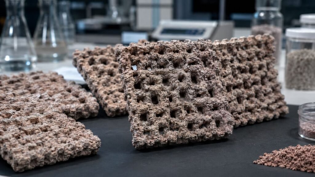 Engenheiros suíços desenvolvem revestimento ecológico inovador para desumidificar ambientes passivamente, reduzindo a necessidade de ventilação mecânica