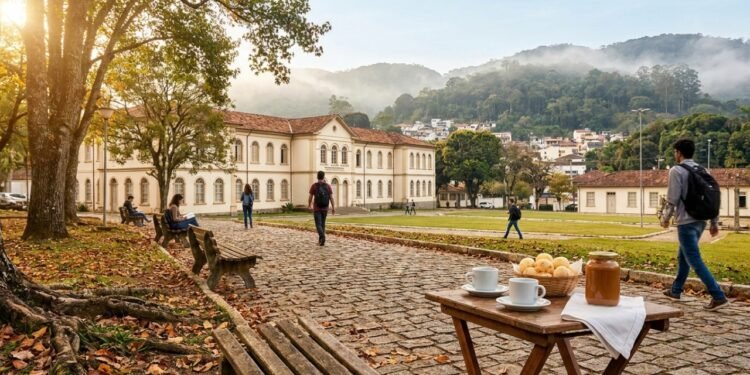 A cidade universitária da Zona da Mata onde uma das mais belas federais do Brasil divide espaço com mata e doce de leite