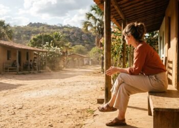 Entre cachoeiras de cenário de filme e uma vila pequena de mil moradores, São Jorge virou destino de pais que querem mostrar aos filhos o Cerrado mais antigo do planeta de pertinho