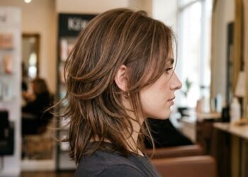 Neste verão, o corte de cabelo francês em formato de "E", que dispensa visitas frequentes ao salão, está em alta