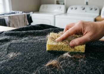O que colocar na máquina de lavar para remover pelos de cachorro das roupas? Veja truques simples e eficazes que ajudam a soltar e eliminar os pelos durante a lavagem, deixando as peças mais limpas, macias e livres de resíduos de forma prática no dia a dia