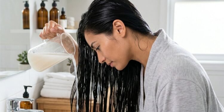 Benefícios de usar água de arroz no cabelo: descubra como esse tratamento natural pode fortalecer os fios, estimular o crescimento, reduzir o frizz, aumentar o brilho e melhorar a saúde capilar de forma simples e acessível