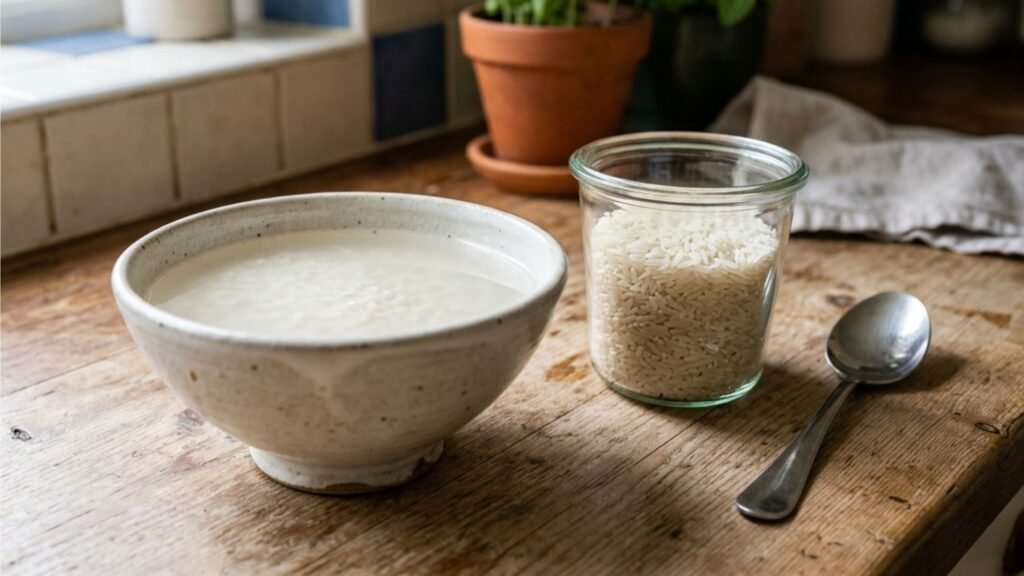 Benefícios de usar água de arroz no cabelo: descubra como esse tratamento natural pode fortalecer os fios, estimular o crescimento, reduzir o frizz, aumentar o brilho e melhorar a saúde capilar de forma simples e acessível