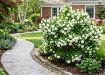 Nem roseiras, nem limoeiros: este é o melhor arbusto perene para transformar o jardim em frente de casa em um verdadeiro paraíso de flores brancas, com beleza duradoura, baixa manutenção e um visual elegante o ano todo