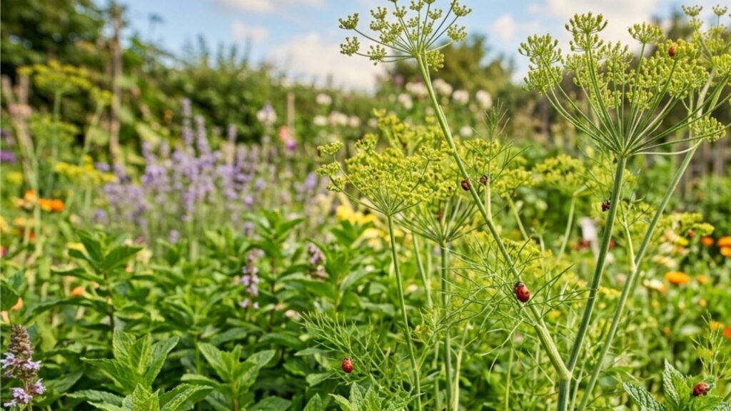 A planta que se espalha facilmente por muros e quintais e ainda ajuda a atrair joaninhas, insetos benéficos conhecidos por proteger outras plantas do jardim contra pragas de forma natural e equilibrada