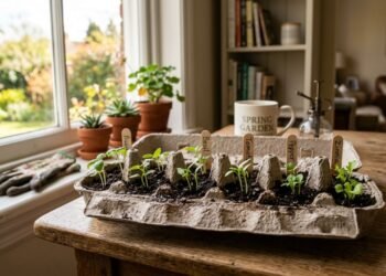 Não jogue caixas de ovos fora: descubra como elas podem ser reaproveitadas como mini sementeiras práticas e econômicas para iniciar uma horta caseira, facilitando a germinação das sementes e ajudando a cultivar plantas de forma simples e sustentável