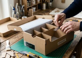 Não jogue fora caixas de sapato: transforme-as em organizadores funcionais para armários e prateleiras com acabamento simples