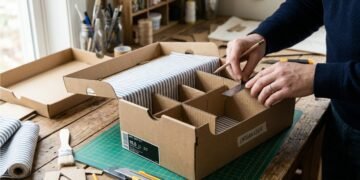 Não jogue fora caixas de sapato: transforme-as em organizadores funcionais para armários e prateleiras com acabamento simples