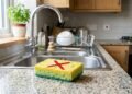 Adeus à esponja de louça: a alternativa mais higiênica que já está substituindo nas cozinhas brasileiras