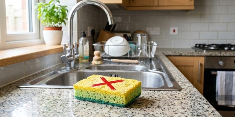 Adeus à esponja de louça: a alternativa mais higiênica que já está substituindo nas cozinhas brasileiras