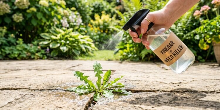 Como um ingrediente barato da cozinha pode acabar com ervas daninhas no jardim