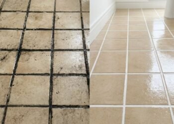 Como limpar e clarear o rejunte encardido do piso com apenas 2 ingredientes e recuperar a aparência de novo do seu banheiro