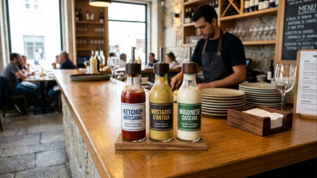 Mudança nas regras: a partir de 12 de agosto, bares e restaurantes não poderão mais servir sachês plásticos de açúcar ou sal