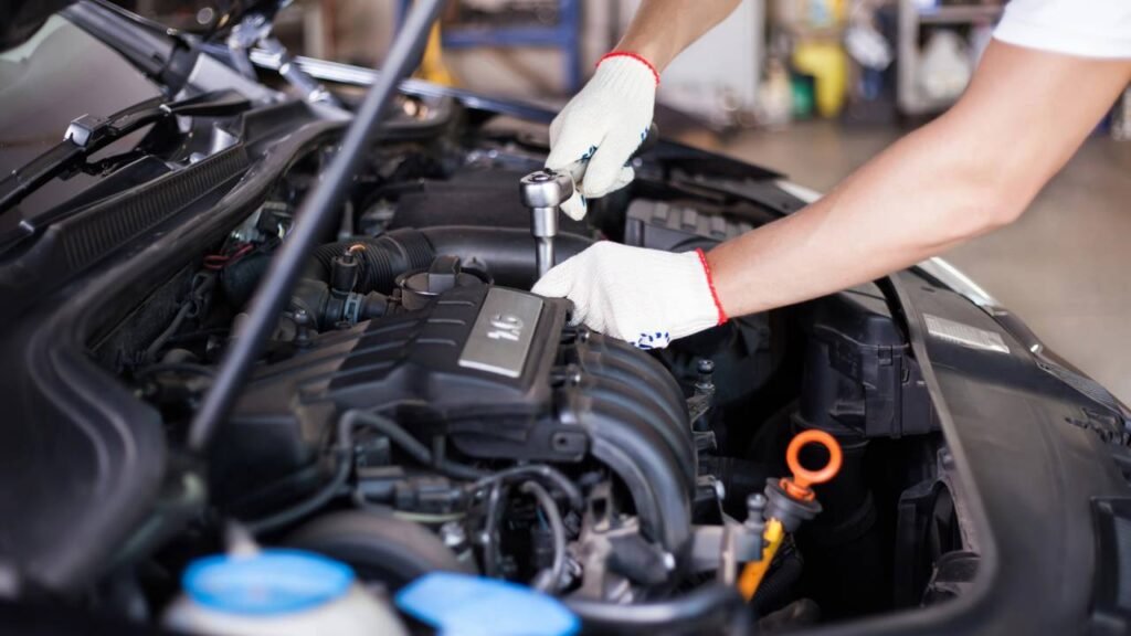 manutenção de carro elétrico