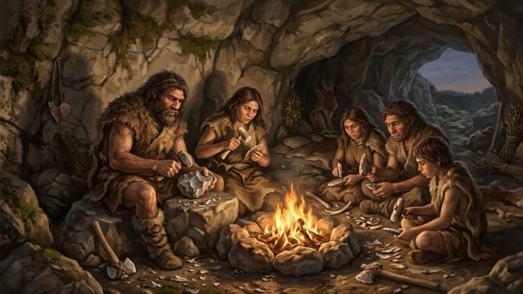 corpo neandertal