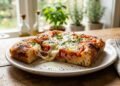 Torta pizza fácil de liquidificador leva presunto, queijo e fica douradinha no forno