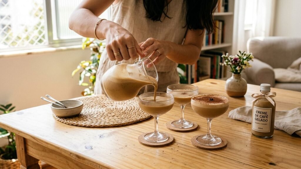 creme de café gelado