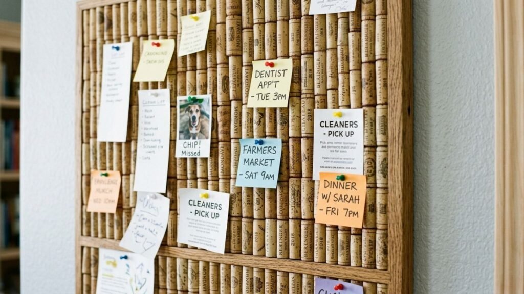 decoração com rolhas