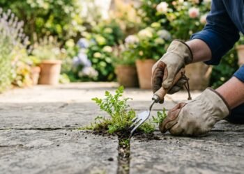 Como remover ervas daninhas entre azulejos naturalmente