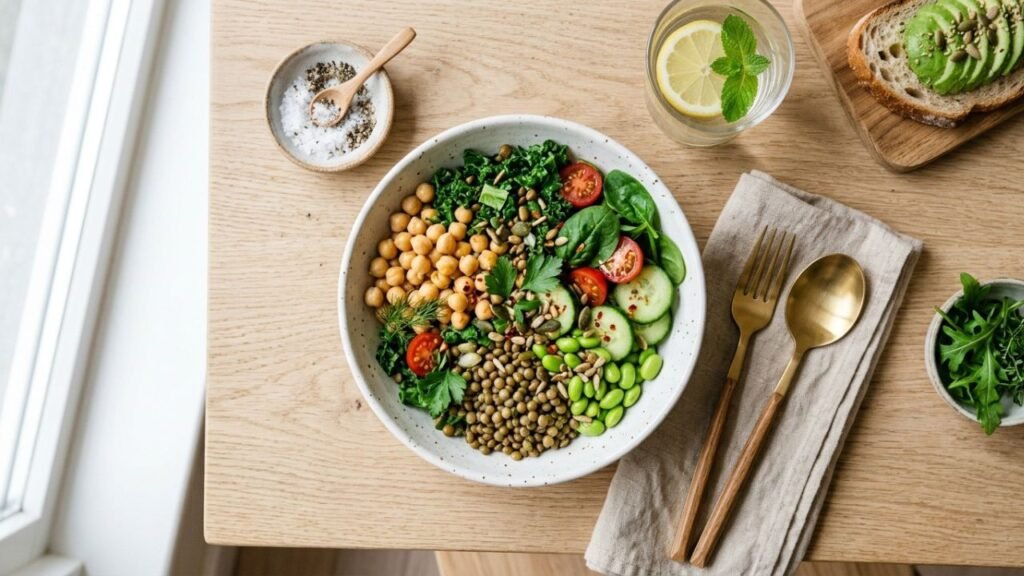fontes de proteína vegetal