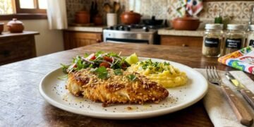 Nem farinha de trigo, nem panko: a melhor maneira de empanar frango é este método mais saudável e rico em proteínas