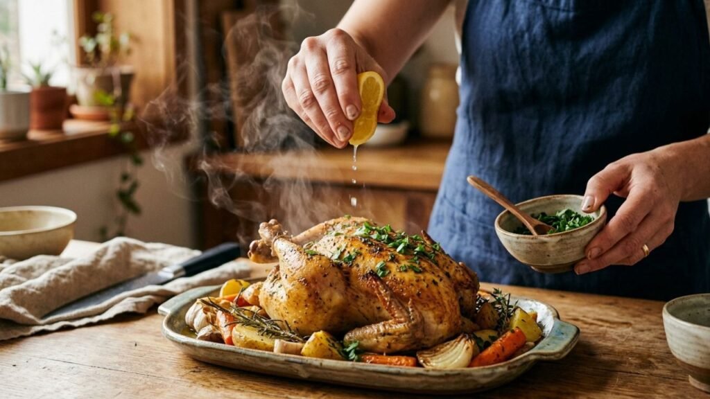 A técnica argentina para preparar o frango com batatas perfeito