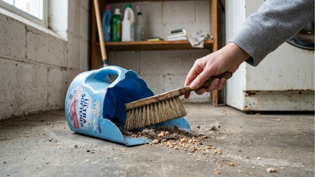 Não jogue fora os frascos plásticos grandes de amaciante vazios, eles podem ser muito úteis para a limpeza da sua casa