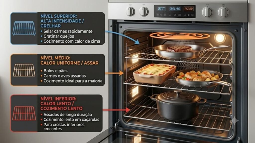 grelha do forno