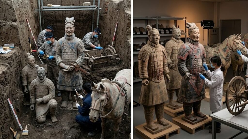 guerreiros de terracota