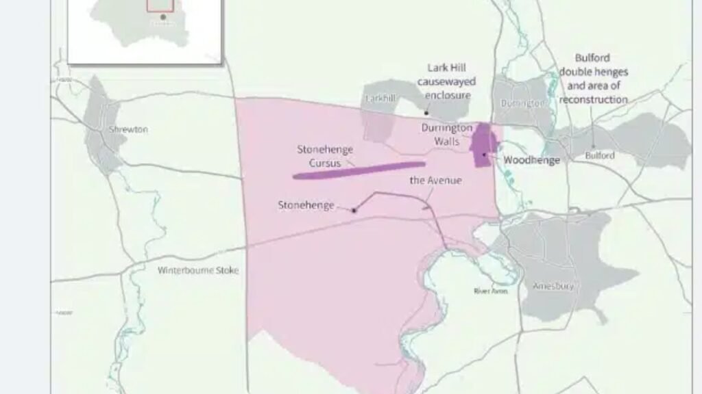 Uma linha quase invisível no solo revelou um monumento de 5 mil anos escondido perto de Stonehenge
