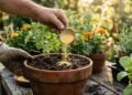 Jardineiros experientes estão usando polenta nos vasos e o motivo faz sentido