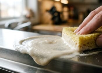 Bicarbonato de sódio na limpeza da cozinha: por que esse ingrediente simples ajuda a remover gordura sem produtos caros
