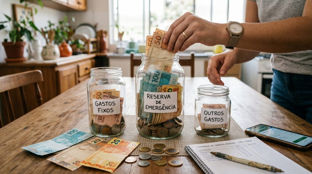 Como dividir o salário sem seguir fórmulas rígidas e ainda cuidar do seu futuro financeiro agora