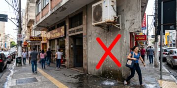 Pinga-pinga do ar-condicionado pode render multa em diversas cidades brasileiras